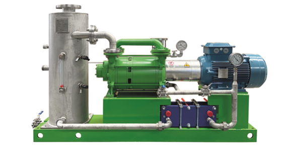 Aquapack systems with double stage pump